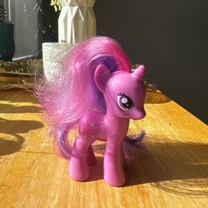 2010 OG My Little Pony TWILIGHT SPARKLE Unicorn 3” Figure Brushable Hair MLP